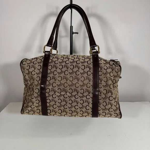 Celine | Bags | Celine Macadam Boston Bag Vintage Horse Carriage